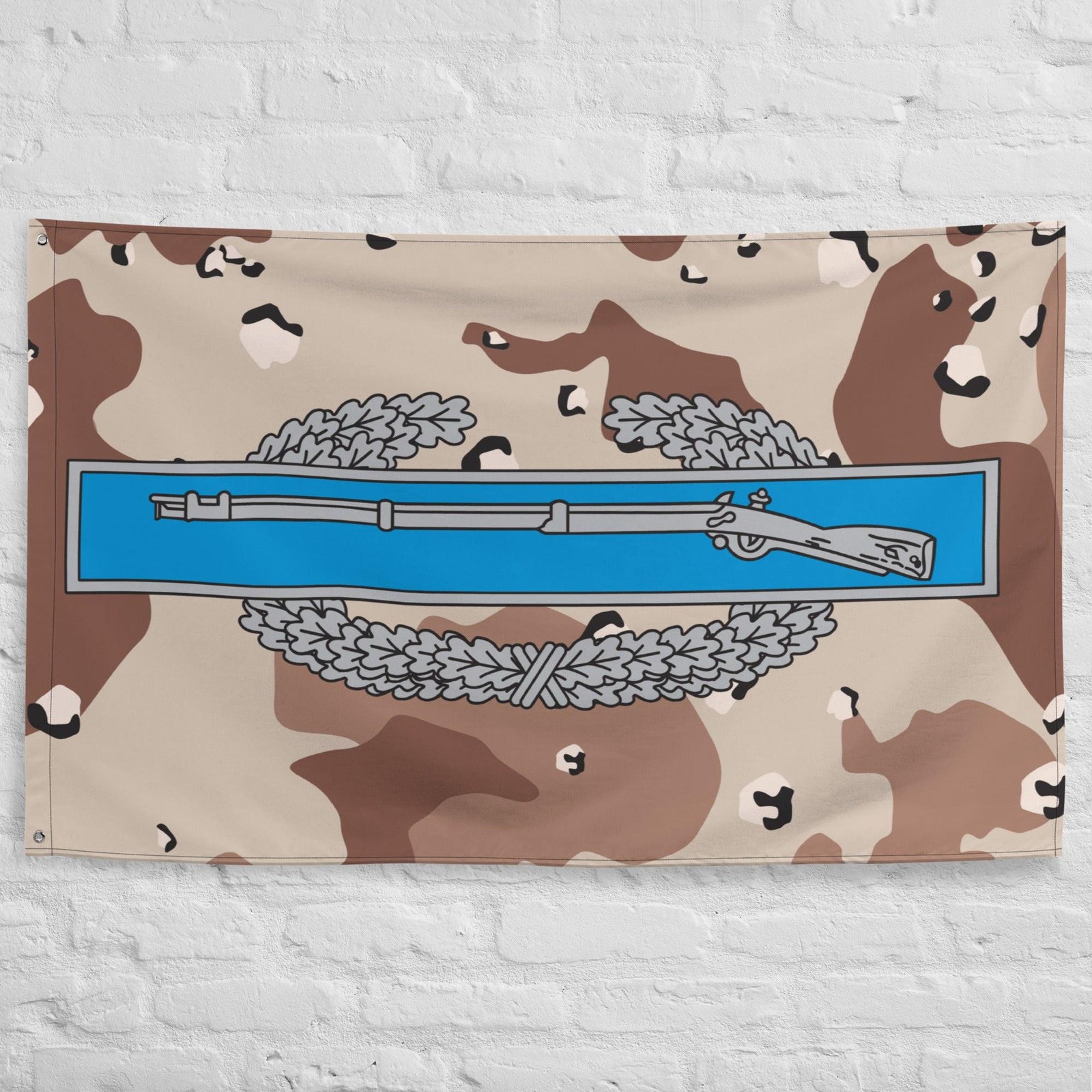 Combat Infantryman Badge CIB Desert Storm Camo Flag Tactically Acquired   