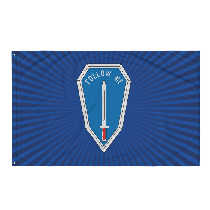 'Follow Me' U.S. Army Infantry Branch Motto Blue Flag Tactically Acquired Default Title  