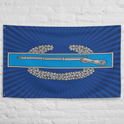 Combat Infantryman Badge CIB Blue Flag Tactically Acquired   