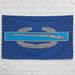 Combat Infantryman Badge CIB Blue Flag Tactically Acquired   
