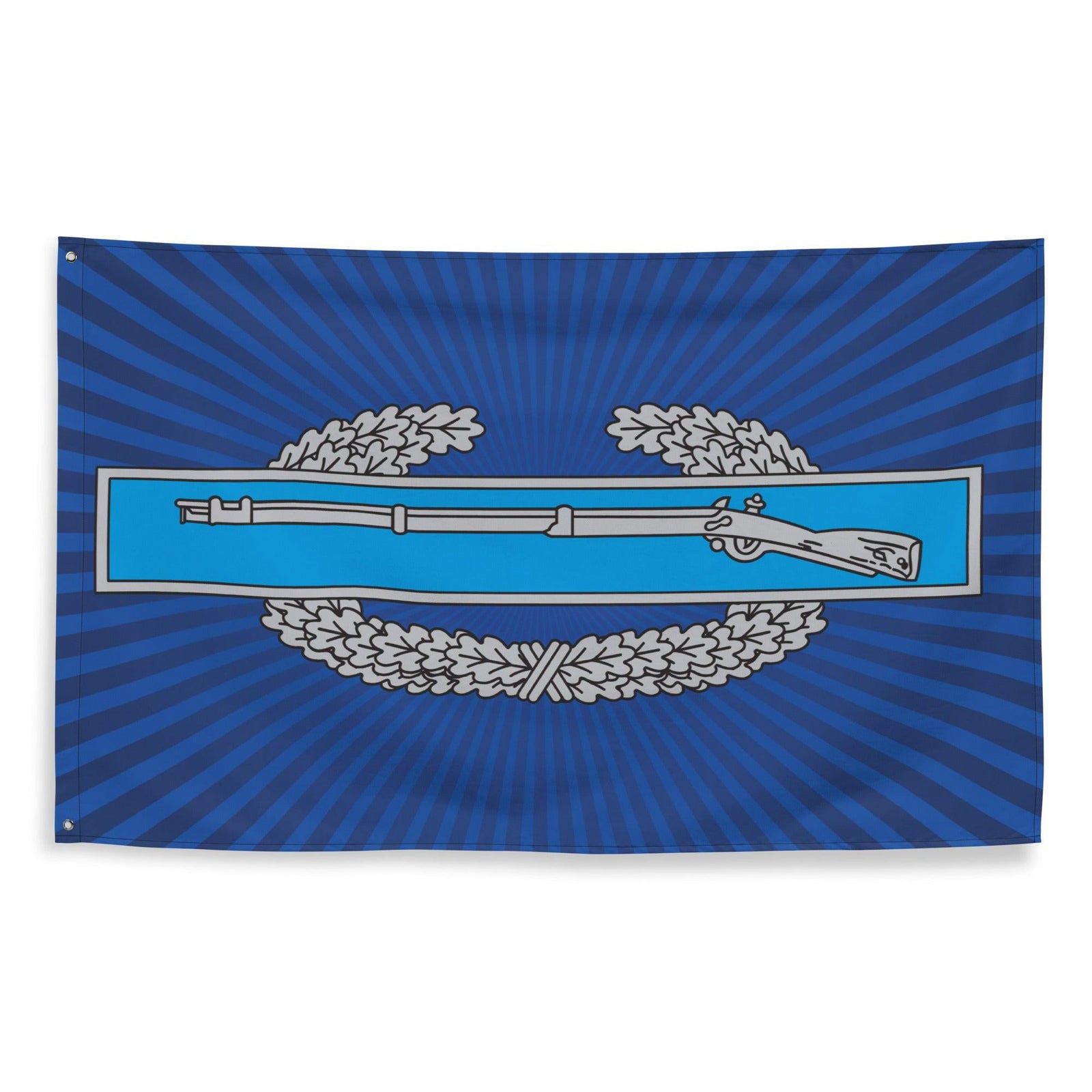 Combat Infantryman Badge CIB Blue Flag Tactically Acquired   