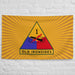 U.S. Army 1st Armored Division Yellow Flag Tactically Acquired   