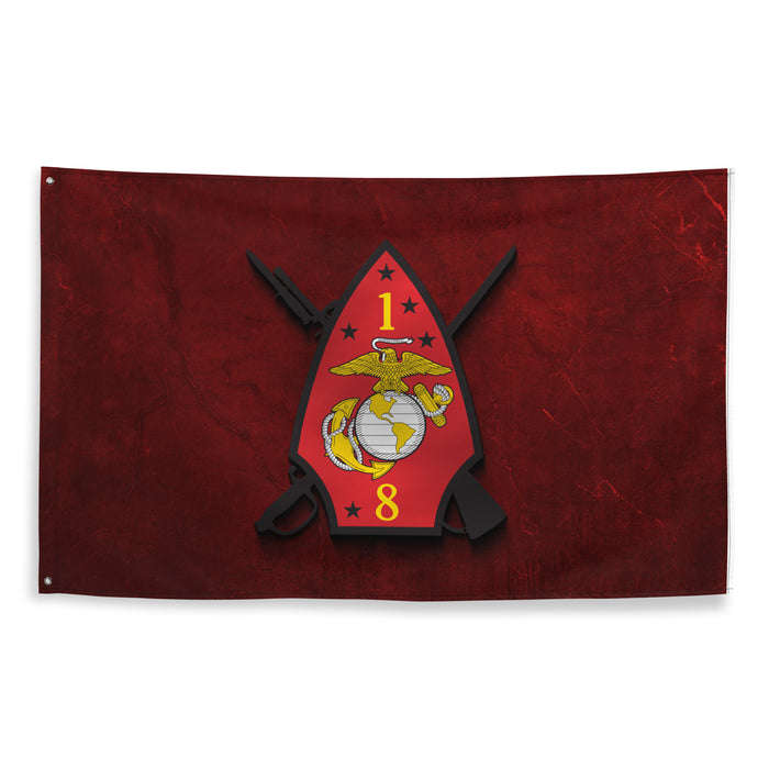 1st Bn 8th Marines (1/8 Marines) Wall Flag Tactically Acquired   