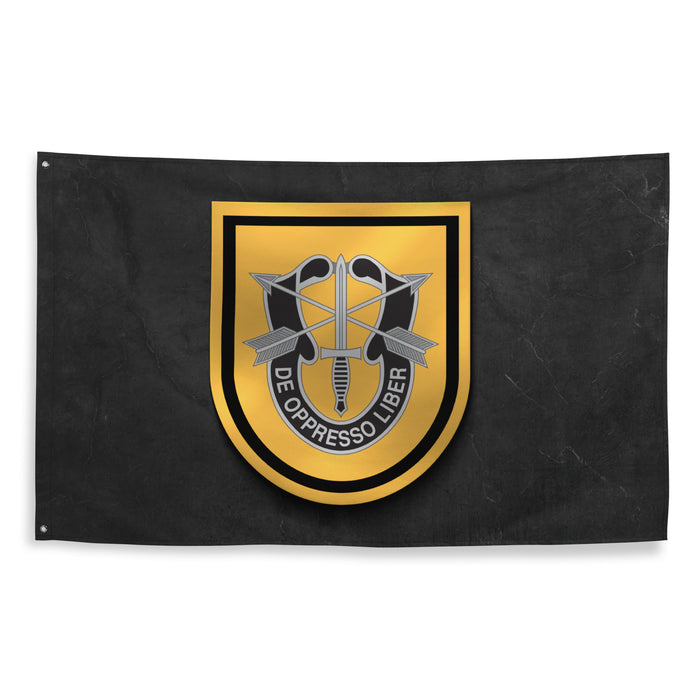 1st Special Forces Group (1st SFG) Beret Flash Flag Tactically Acquired   