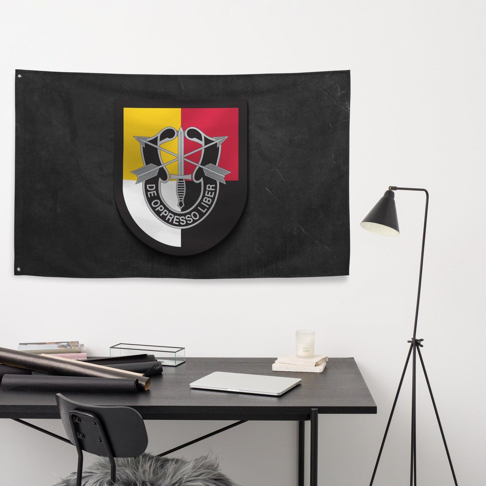 3rd Special Forces Group (3rd SFG) Beret Flash Flag Tactically Acquired   