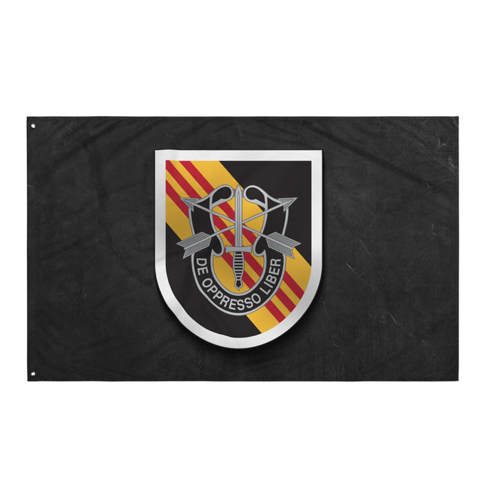 5th Special Forces Group (5th SFG) Beret Flash Flag Tactically Acquired   