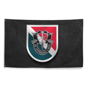 11th Special Forces Group (11th SFG) Beret Flash Flag Tactically Acquired   