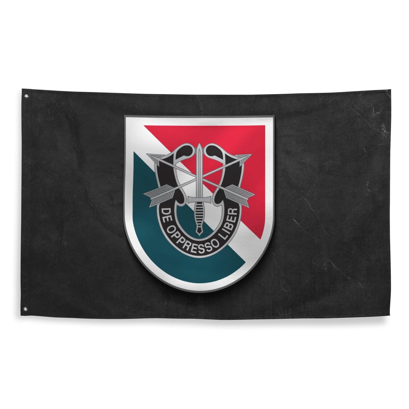 11th Special Forces Group (11th SFG) Beret Flash Flag Tactically Acquired   