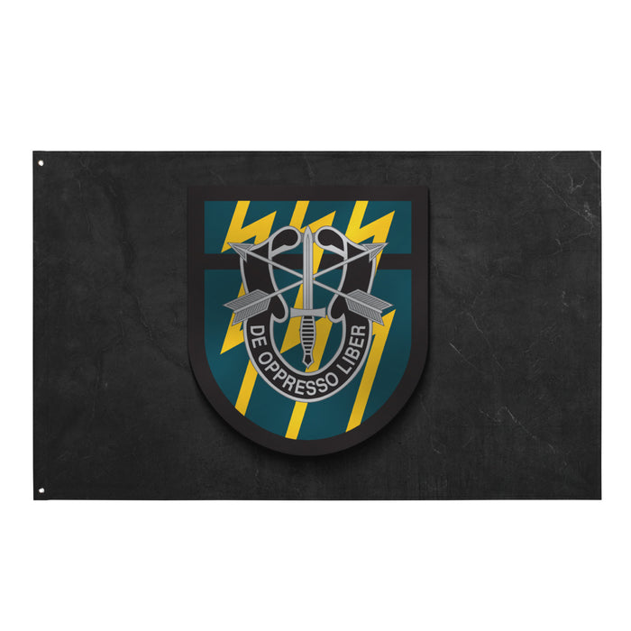 12th Special Forces Group (12th SFG) Beret Flash Flag Tactically Acquired Default Title  