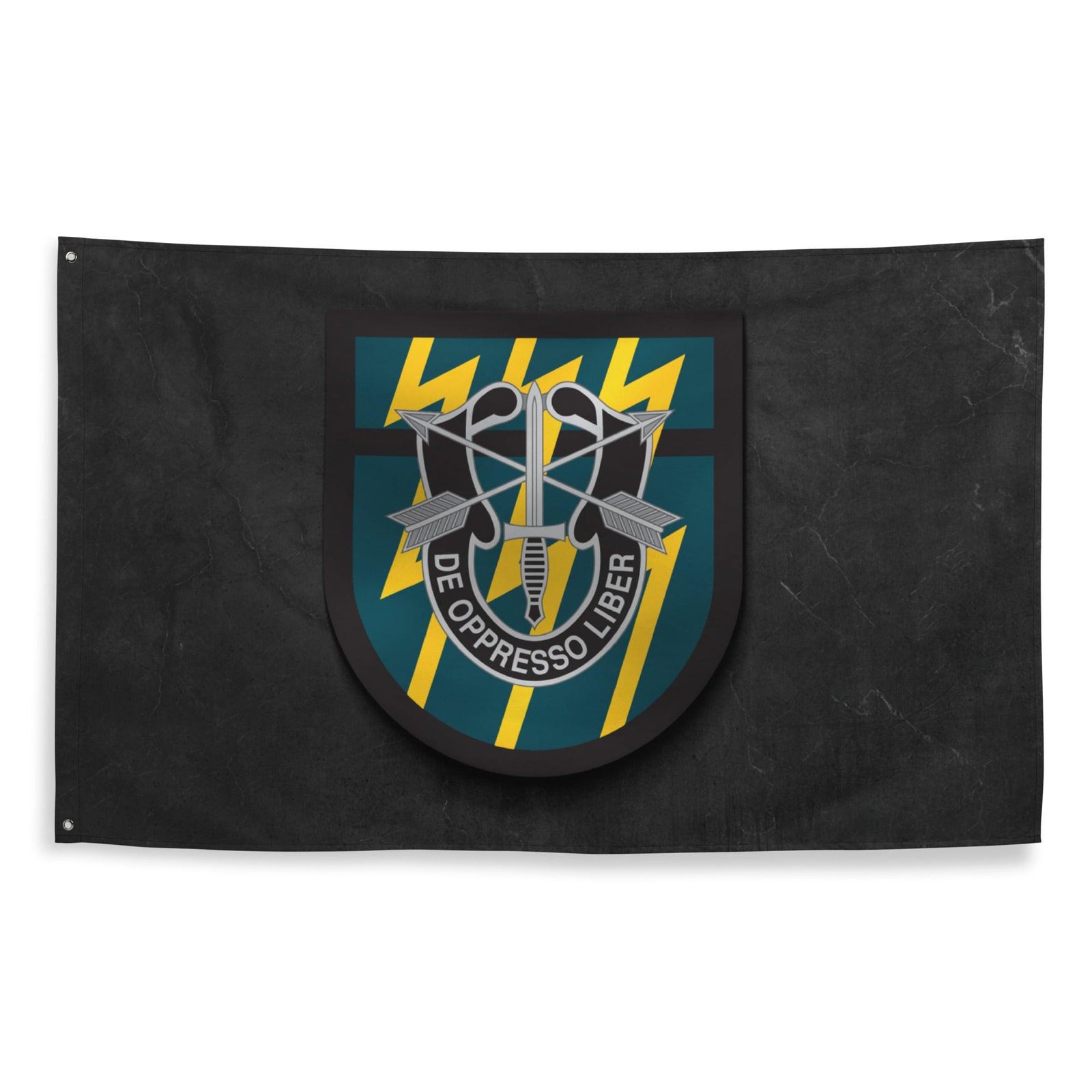 12th Special Forces Group (12th SFG) Beret Flash Flag Tactically Acquired   
