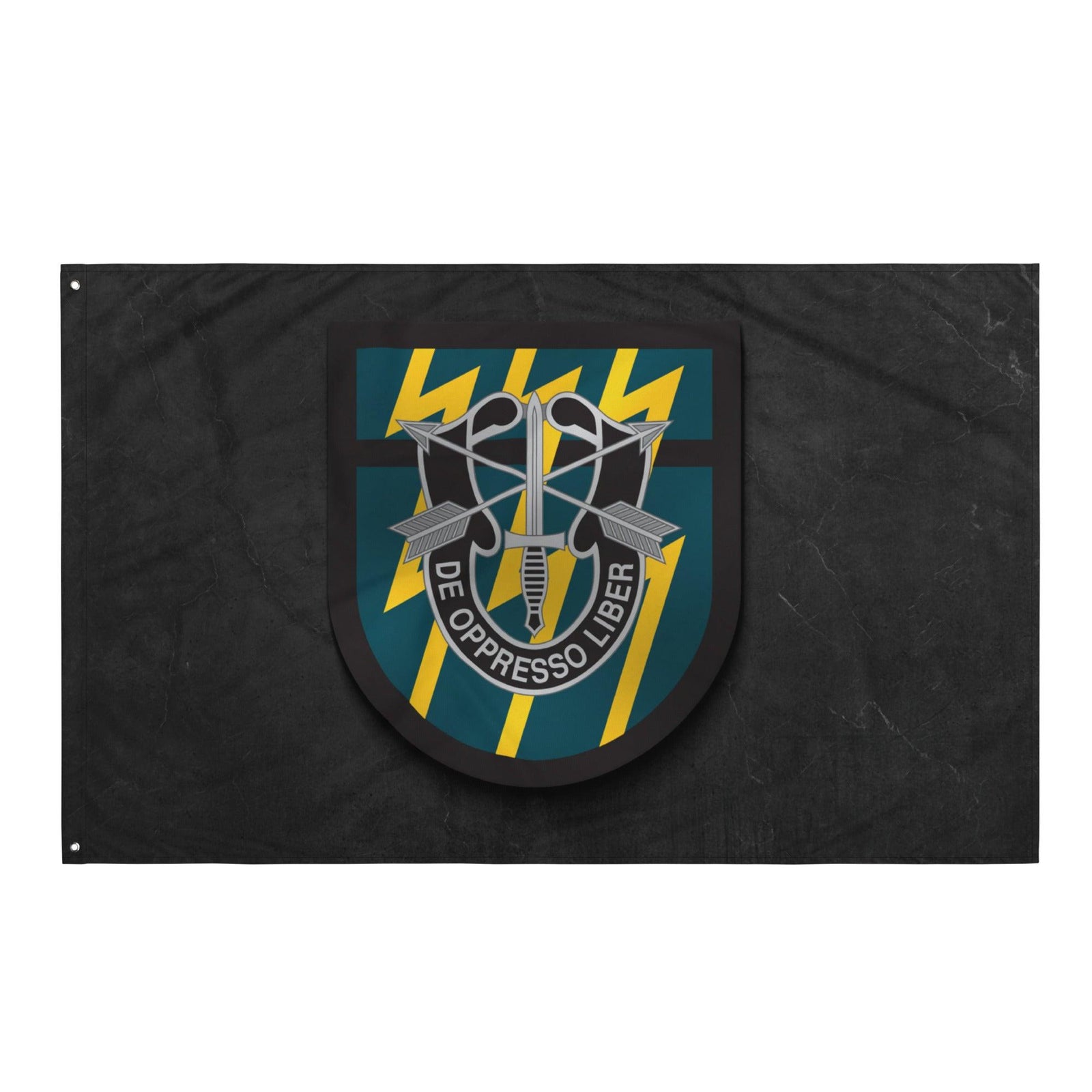 12th Special Forces Group (12th SFG) Beret Flash Flag Tactically Acquired   