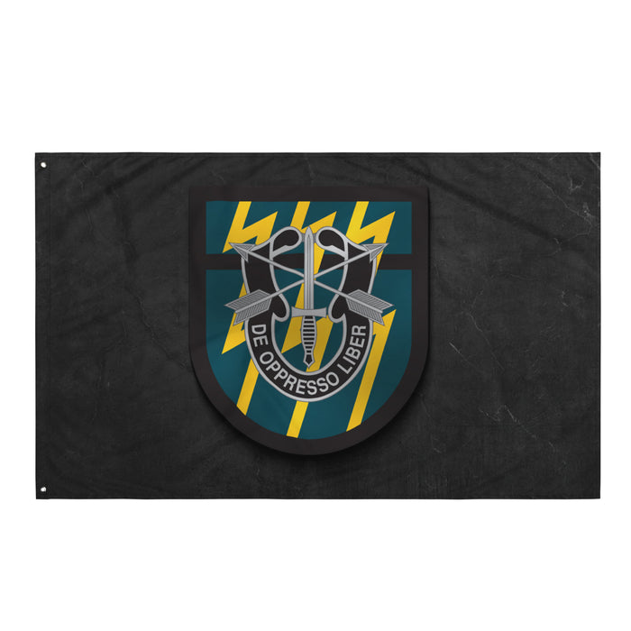 12th Special Forces Group (12th SFG) Beret Flash Flag Tactically Acquired   