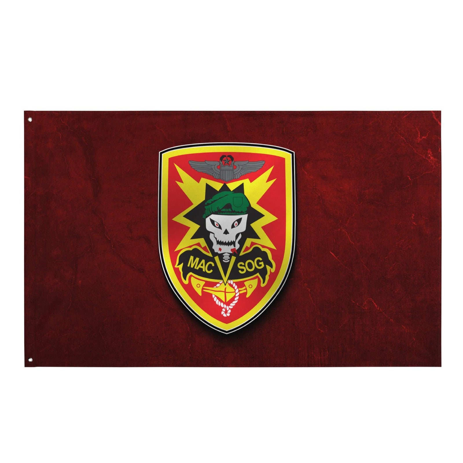 MACV-SOG U.S. Army Special Forces Vietnam War Flag Tactically Acquired Default Title  