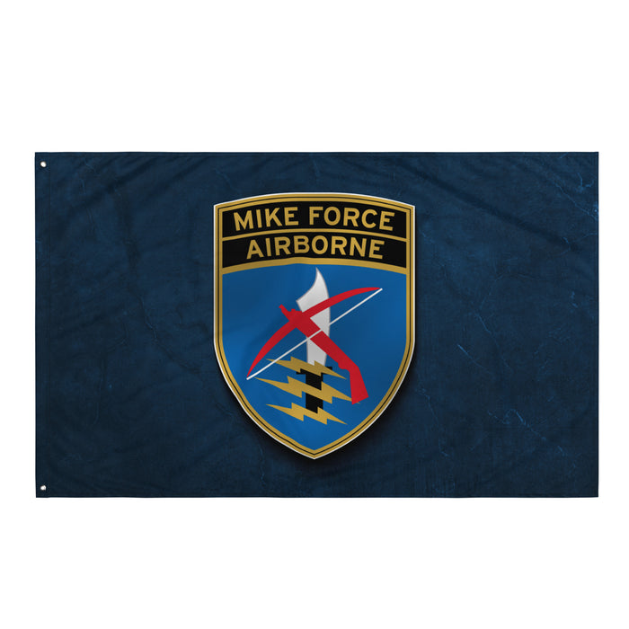 MIKE Force U.S. Army Special Forces Vietnam War Flag Tactically Acquired   