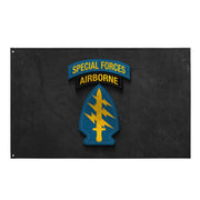 U.S. Army Special Forces (Airborne) Tab Flag Tactically Acquired Default Title  