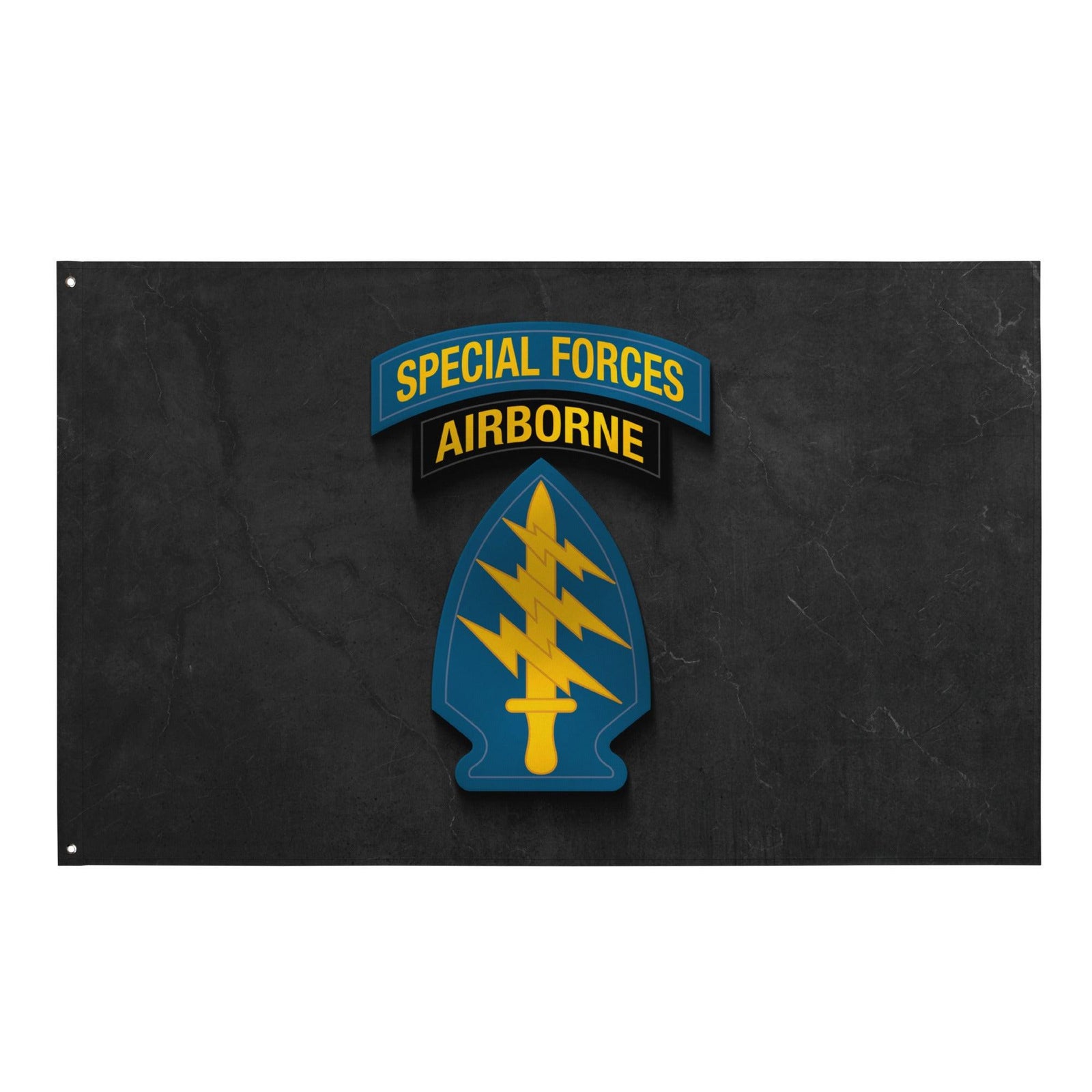 U.S. Army Special Forces (Airborne) Tab Flag Tactically Acquired Default Title  