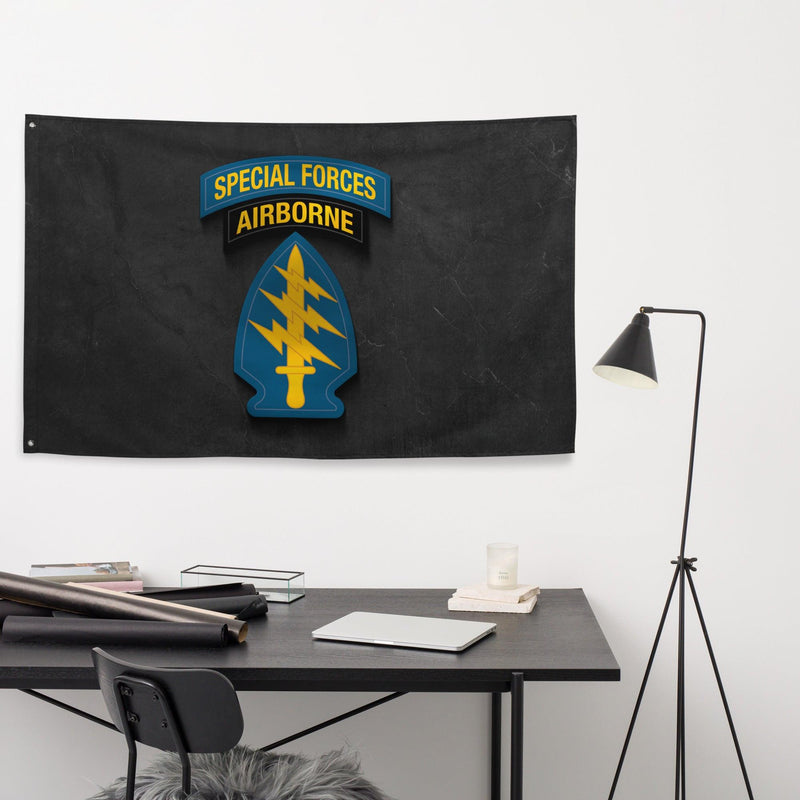U.S. Army Special Forces (Airborne) Tab Flag