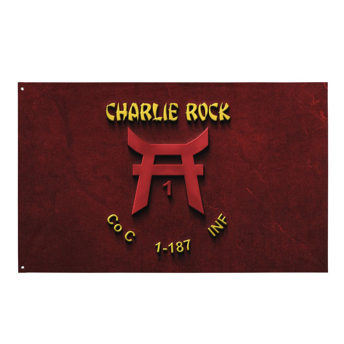 C Co "Charlie Rock" 1-187 Infantry Regiment Red Flag Tactically Acquired Default Title  