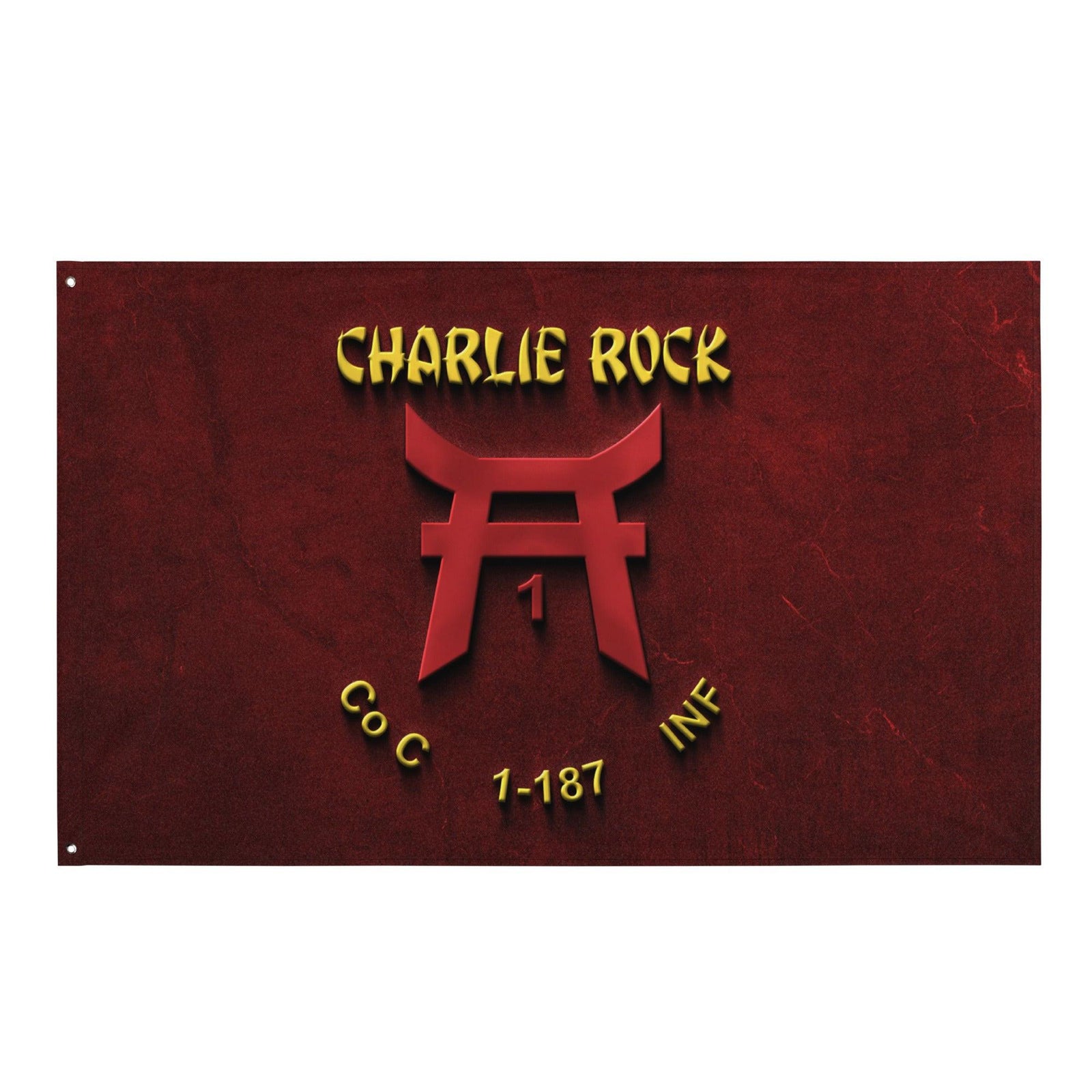 C Co "Charlie Rock" 1-187 Infantry Regiment Red Flag Tactically Acquired Default Title  