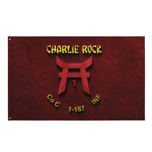 C Co "Charlie Rock" 1-187 Infantry Regiment Red Flag Tactically Acquired Default Title  