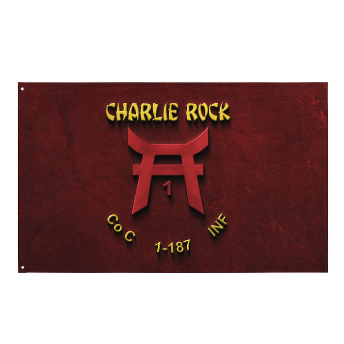 C Co "Charlie Rock" 1-187 Infantry Regiment Red Flag Tactically Acquired Default Title  