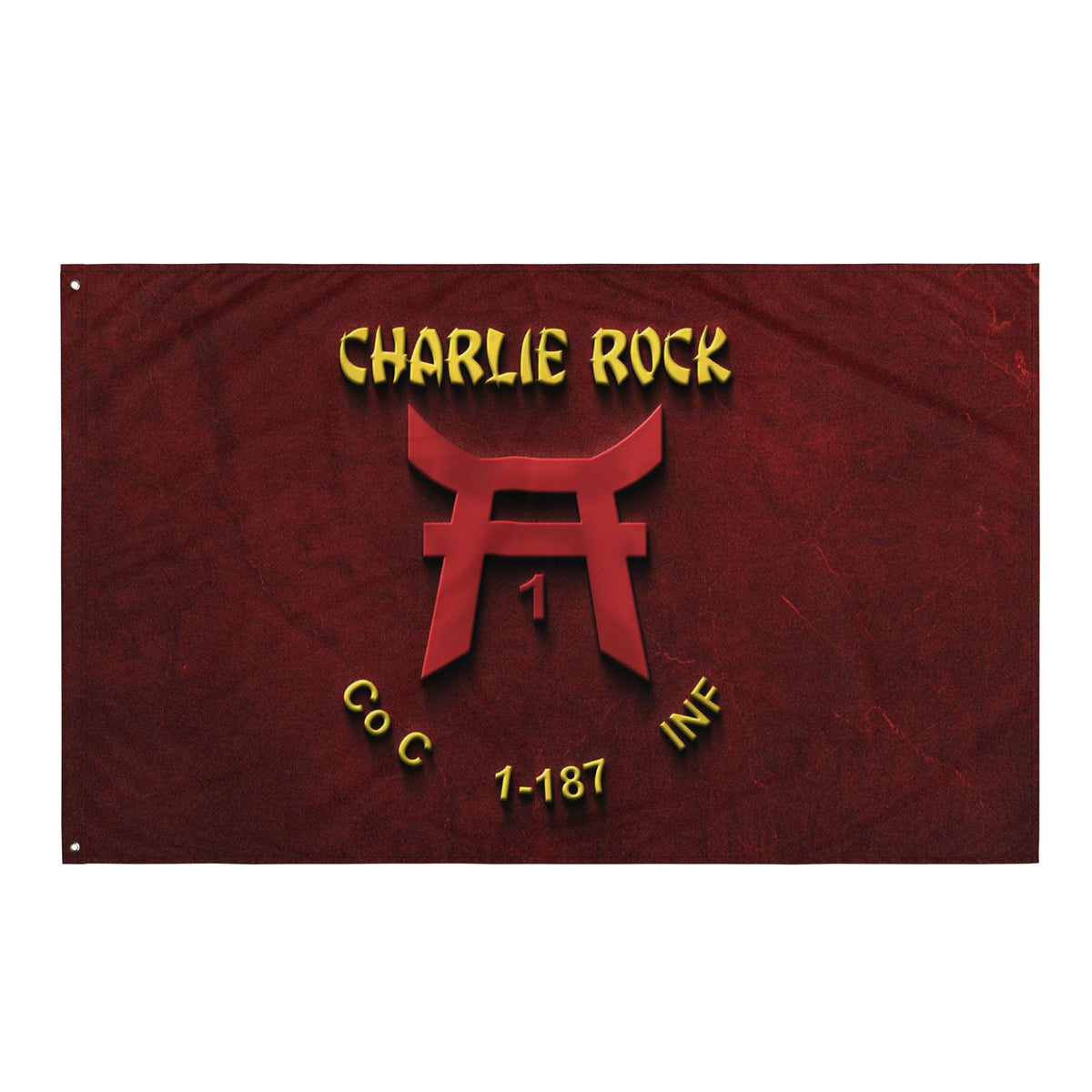 C Co "Charlie Rock" 1-187 Infantry Regiment Red Flag Tactically Acquired   