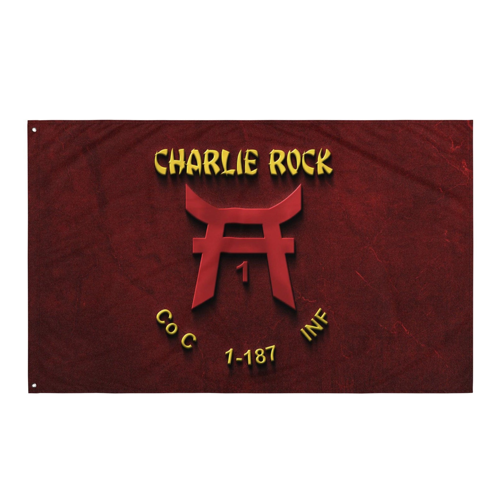C Co "Charlie Rock" 1-187 Infantry Regiment Red Flag Tactically Acquired   