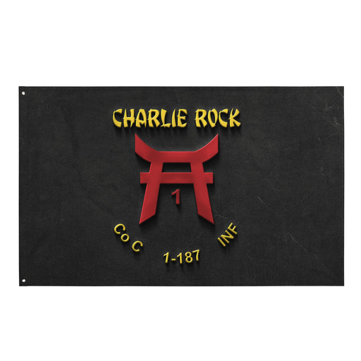 C Co "Charlie Rock" 1-187 Infantry Regiment Black Flag Tactically Acquired Default Title  