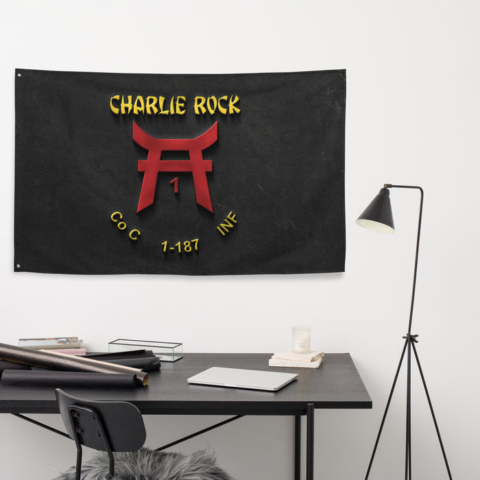 C Co "Charlie Rock" 1-187 Infantry Regiment Black Flag Tactically Acquired   