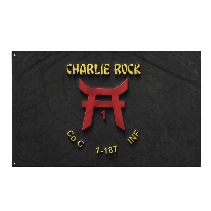 C Co "Charlie Rock" 1-187 Infantry Regiment Black Flag Tactically Acquired   