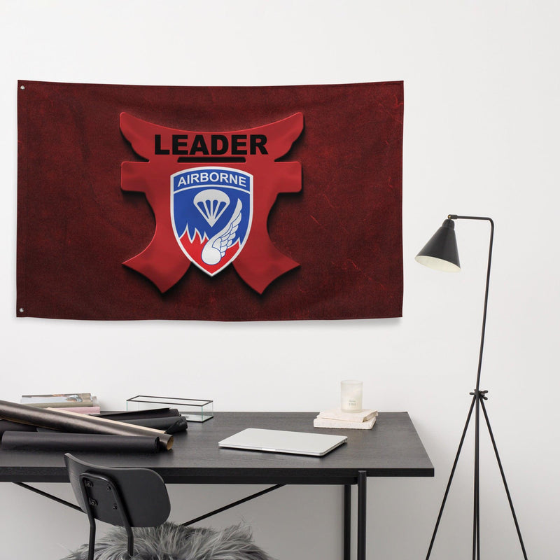 1-187 Infantry Regiment "Leader Rakkasan" Red Flag