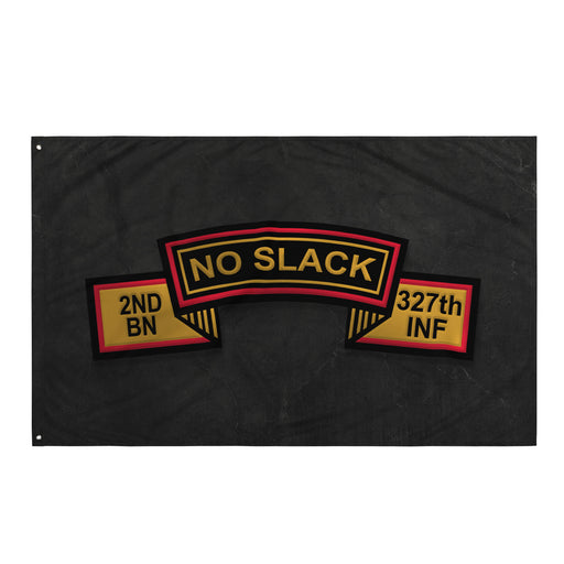 U.S. Army 2-327 Infantry Regiment No Slack Black Flag Tactically Acquired Default Title  