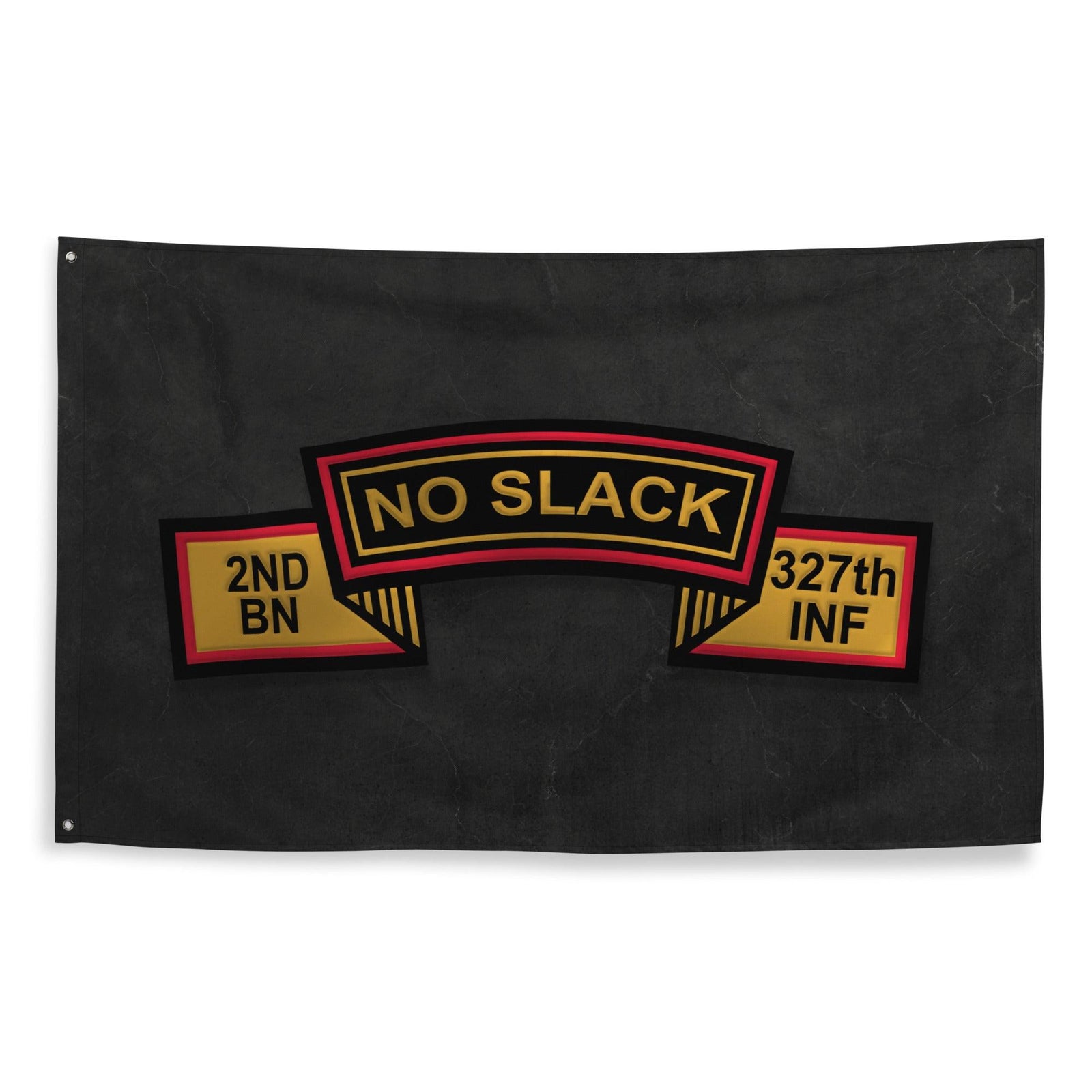 U.S. Army 2-327 Infantry Regiment No Slack Black Flag Tactically Acquired   