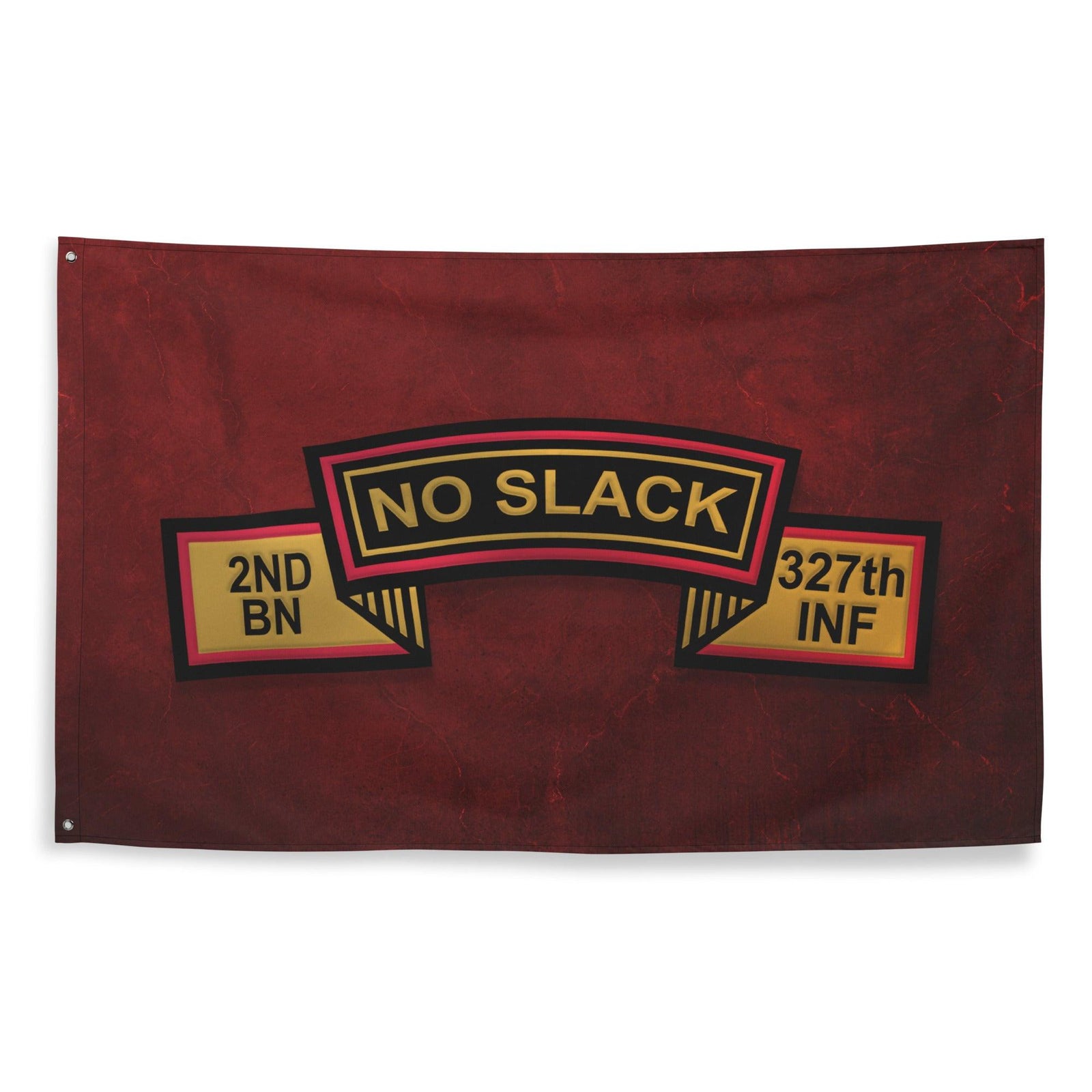 U.S. Army 2-327 Infantry Regiment No Slack Red Flag Tactically Acquired   