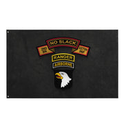 2-327 INF RGT 'No Slack' 101st Airborne Ranger Tab Flag Tactically Acquired Default Title  