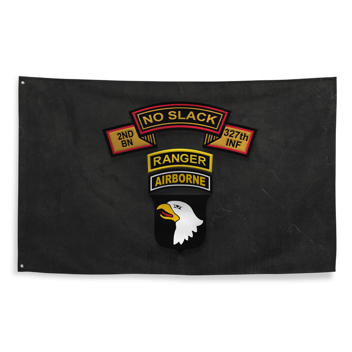 2-327 INF RGT 'No Slack' 101st Airborne Ranger Tab Flag Tactically Acquired   