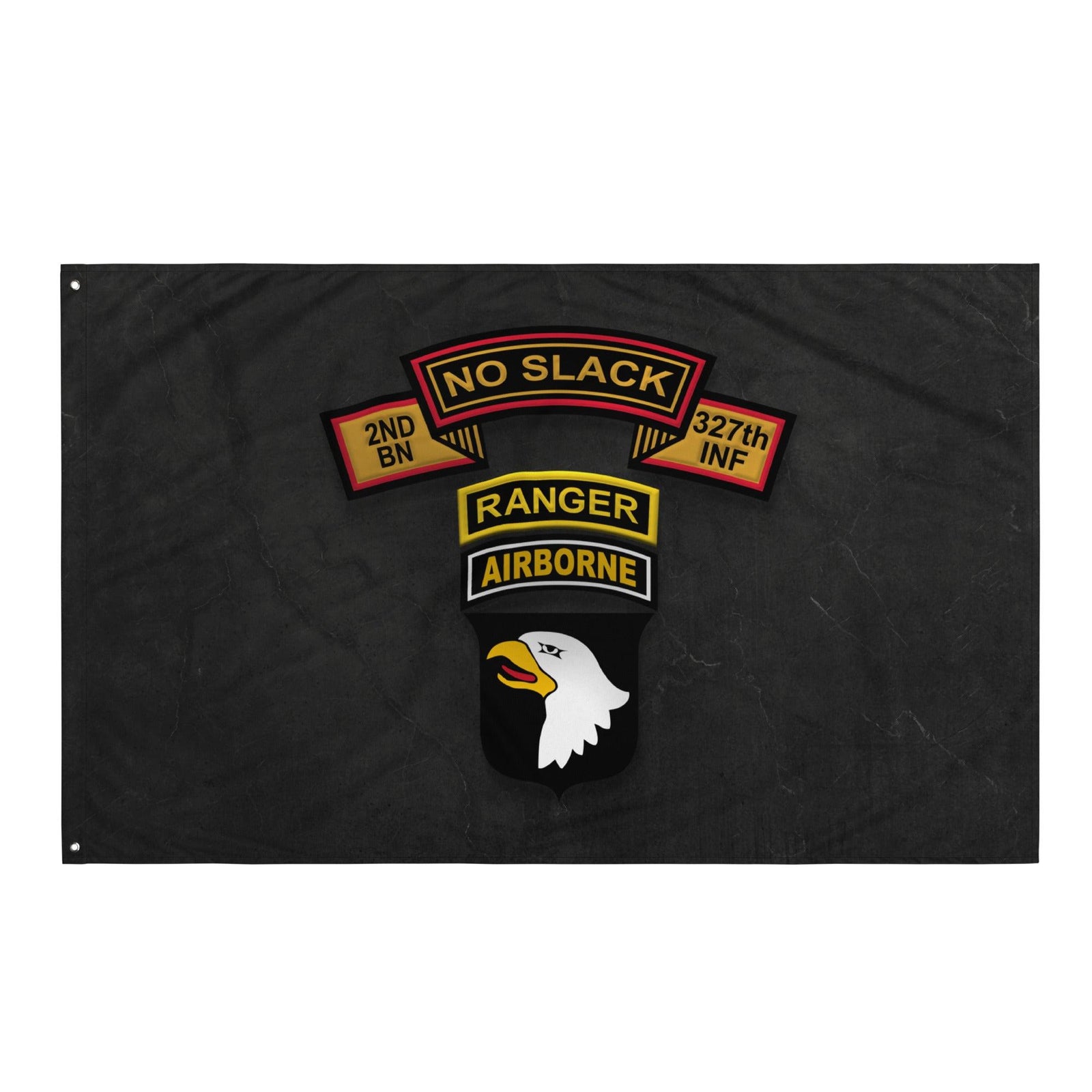 2-327 INF RGT 'No Slack' 101st Airborne Ranger Tab Flag Tactically Acquired   