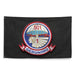 1-501 Airborne Infantry Indoor Wall Flag Tactically Acquired   