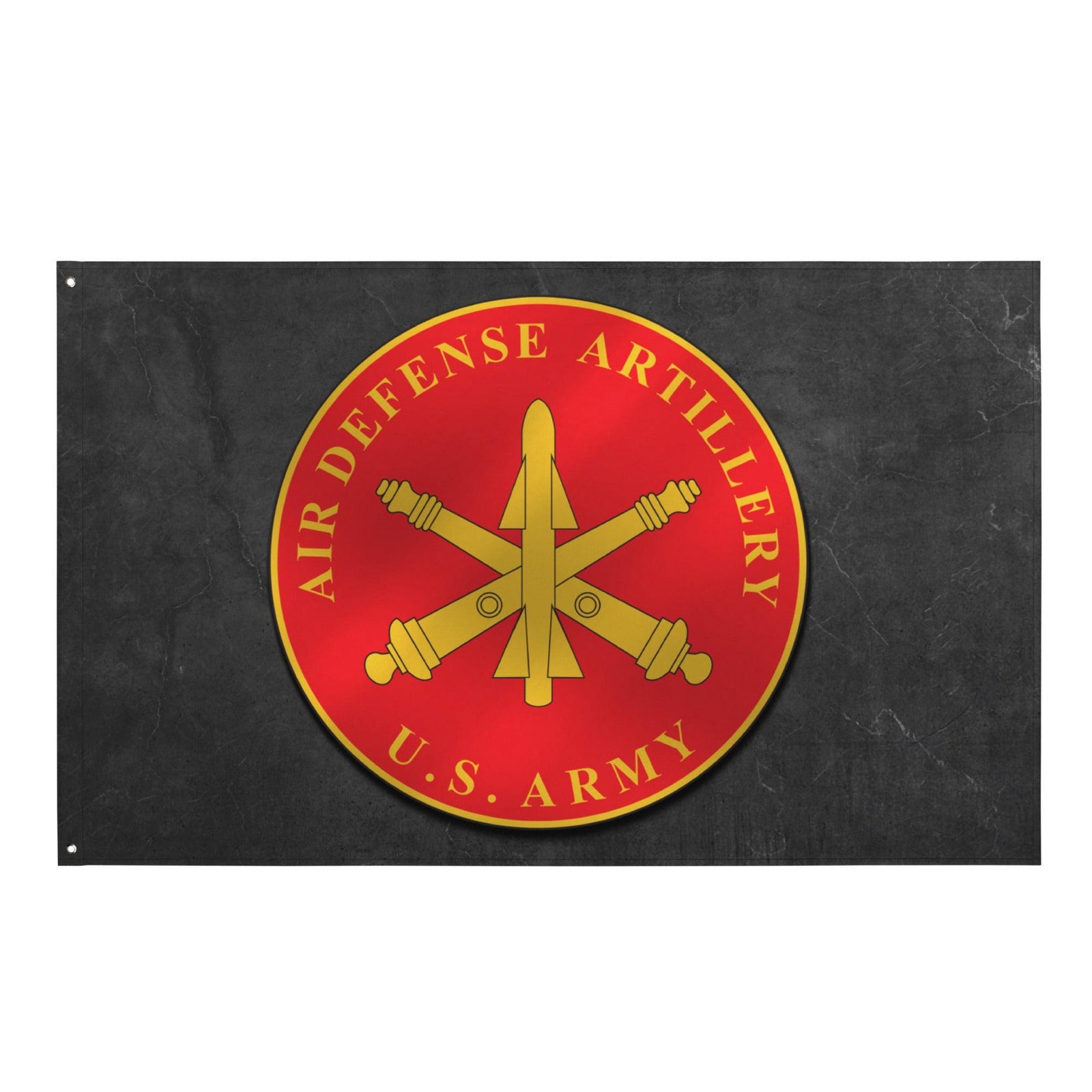 U.S. Army ADA Branch Plaque Black Flag Tactically Acquired Default Title  