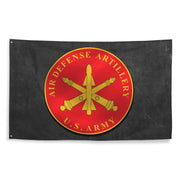 U.S. Army ADA Branch Plaque Black Flag Tactically Acquired   