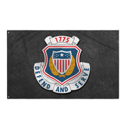 U.S. Army Adjutant General's Corps Insignia Flag Tactically Acquired   