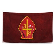 3rd Battalion 8th Marines (3/8 Marines) Wall Flag Tactically Acquired   