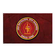 3rd Battalion 8th Marines (3/8 Marines) Since 1940 Flag Tactically Acquired Default Title  