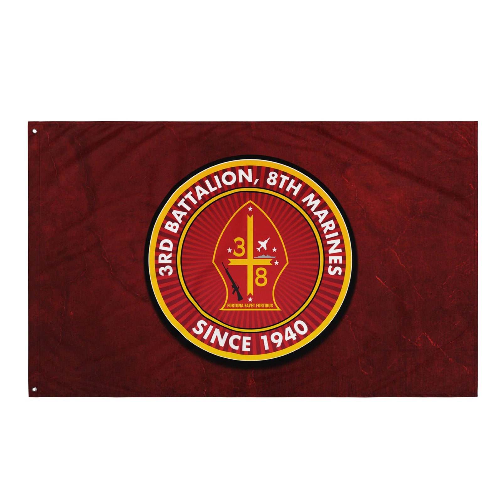3rd Battalion 8th Marines (3/8 Marines) Since 1940 Flag Tactically Acquired Default Title  