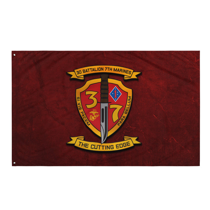 3rd Bn 7th Marines (3/7 Marines) Red Flag Tactically Acquired Default Title  