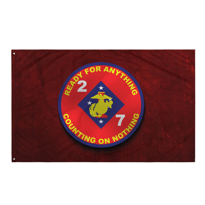 2/7 Marines Vietnam Era Red Flag Tactically Acquired Default Title  