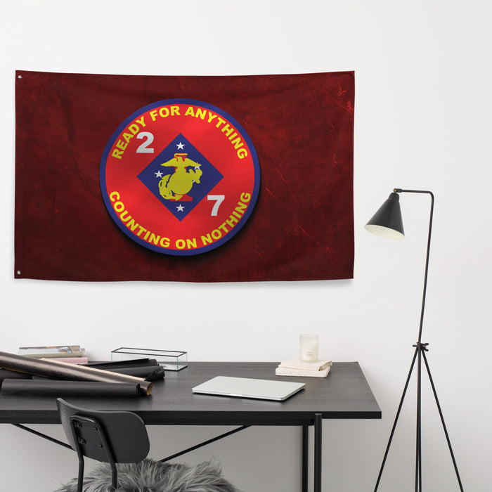 2/7 Marines Vietnam Era Red Flag Tactically Acquired   