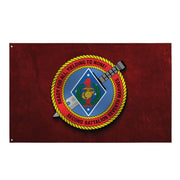 2/7 Marines Red Indoor Wall Flag Tactically Acquired   