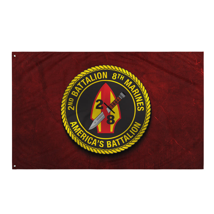 2nd Bn 8th Marines (2/8 Marines) Red Flag Tactically Acquired Default Title  