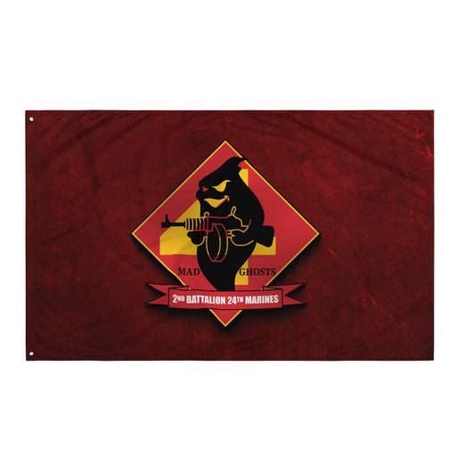 2nd Bn 24th Marines (2/24 Marines) Red Flag Tactically Acquired Default Title  